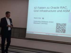 Martin Klier - 42 Fakten zu Oracle RAC, Grid Infrastructure und ASM